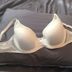 White Mesh Lined Soma Bra